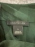 Ann Taylor 100% Polyester Green Long Sleeve Blouse Size S - photo 7