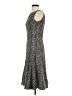 Forever Animal Print Gray Cocktail Dress Size S - photo 5
