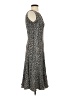 Forever Animal Print Gray Cocktail Dress Size S - photo 4