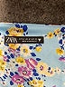 Zara 100% Polyester Blue Cocktail Dress Size M - photo 7