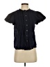 Gap 100% Cotton Black Short Sleeve Blouse Size S (tall) - photo 1