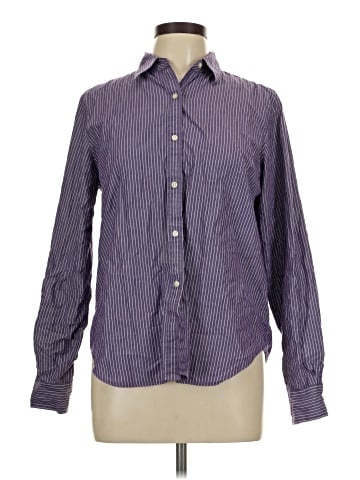 Lauren by Ralph Lauren Long Sleeve Button-Down Shirt (view 1)