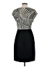 The Limited 100% Polyester Graphic Black Cocktail Dress Size 2 - photo 2
