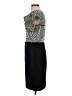 The Limited 100% Polyester Graphic Black Cocktail Dress Size 2 - photo 5