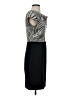 The Limited 100% Polyester Graphic Black Cocktail Dress Size 2 - photo 4