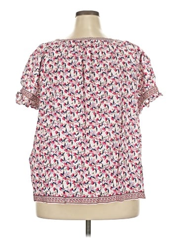 Max Studio Short Sleeve Blouse (view 2)