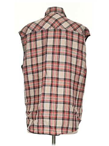 Unbranded Sleeveless Button-Down Shirt (view 2)