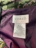 Koret 100% Polyester Paisley Purple 3/4 Sleeve Blouse Size 12 - photo 7