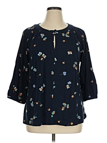 J.Jill 3/4 Sleeve Blouse (view 1)