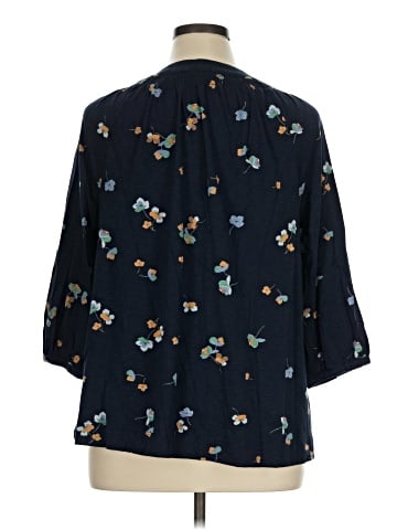 J.Jill 3/4 Sleeve Blouse (view 2)