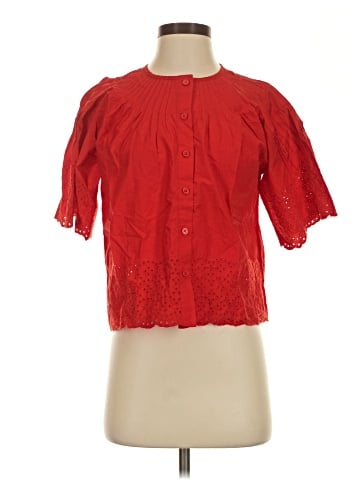 J.Crew Short Sleeve Blouse (view 1)