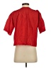 J.Crew 100% Cotton Red Short Sleeve Blouse Size XXS - photo 2
