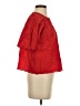 J.Crew 100% Cotton Red Short Sleeve Blouse Size XXS - photo 4