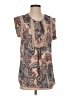Daniel Rainn 100% Polyester Paisley Tan Casual Dress Size S - photo 1