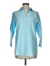 Vineyard Vines Blue 3/4 Sleeve Blouse Size XS - photo 1