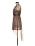 Lush 100% Polyester Brown Cocktail Dress Size M - photo 5