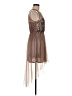 Lush 100% Polyester Brown Cocktail Dress Size M - photo 4