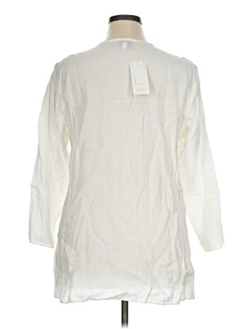 Eileen Fisher 3/4 Sleeve Button-Down Shirt (view 2)