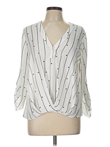 Lush 3/4 Sleeve Blouse (view 1)
