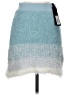 Pinko Tweed Teal Casual Skirt Size S - photo 2