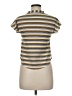 Moa Moa Stripes Yellow Short Sleeve Top Size M - photo 2