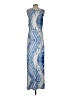 Clara Sun Woo Graphic Blue Cocktail Dress Size S - photo 2