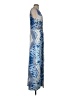 Clara Sun Woo Graphic Blue Cocktail Dress Size S - photo 4