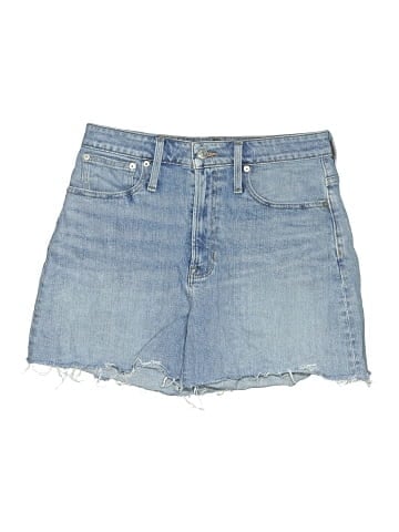 Madewell The Curvy Perfect Jean Short in Baylis Wash (view 1)