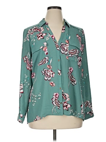 Candie's 3/4 Sleeve Blouse (view 1)
