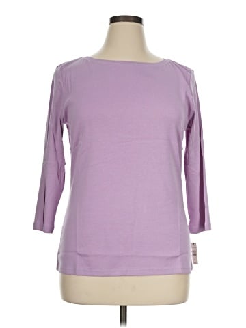 Talbots 3/4 Sleeve T-Shirt (view 1)