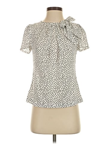 Ann Taylor Short Sleeve Blouse (view 1)