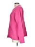 Time and Tru 100% Polyester Pink Pullover Sweater Size L - photo 5