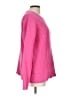 Time and Tru 100% Polyester Pink Pullover Sweater Size L - photo 4