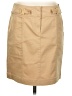 Worth Solid Tan Casual Skirt Size 4 - photo 1