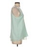 Cooper & Ella 100% Polyester Green Sleeveless Blouse Size Sm (1) - photo 4