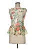 Alice + Olivia 100% Polyester Green Sleeveless Blouse Size M (estimated) - photo 1