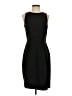 J.Crew 100% Wool Solid Black Cocktail Dress Size 4 - photo 1