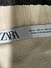 Zara Stripes Ivory Turtleneck Sweater Size M - photo 7