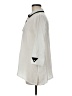 JM Collection Ivory 3/4 Sleeve Button-Down Shirt Size M (petite) - photo 5