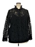 Soft Surroundings Black Long Sleeve Blouse Size 2X - photo 1