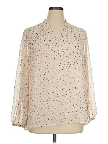 Hilary Radley Long Sleeve Blouse (view 1)