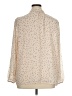 Hilary Radley 100% Polyester Stars Ivory Long Sleeve Blouse Size XL - photo 2