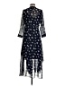 CAbi 100% Polyester Black Casual Dress Size 4 - photo 2