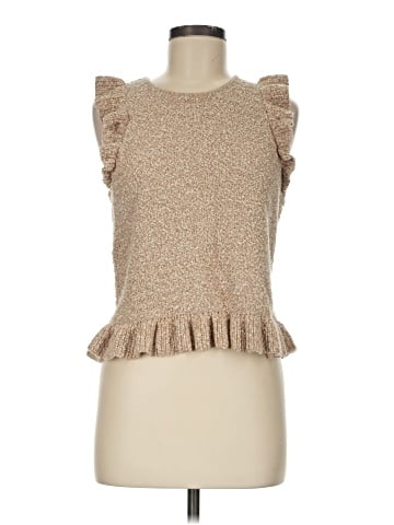 Madewell Nicollet Ruffle Sweater Tank (view 1)
