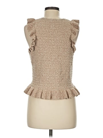 Madewell Nicollet Ruffle Sweater Tank (view 2)
