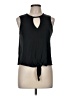 Leith Black Sleeveless Blouse Size M - photo 1
