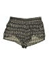 Forever 21 100% Rayon Chevron-herringbone Gold Shorts Size M - photo 1