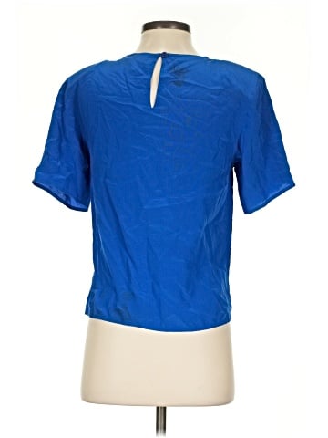 Erika Short Sleeve Silk Top (view 2)