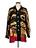 Kathie Lee 100% Rayon Print Black Kimono Size 14 - photo 1