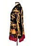 Kathie Lee 100% Rayon Print Black Kimono Size 14 - photo 5